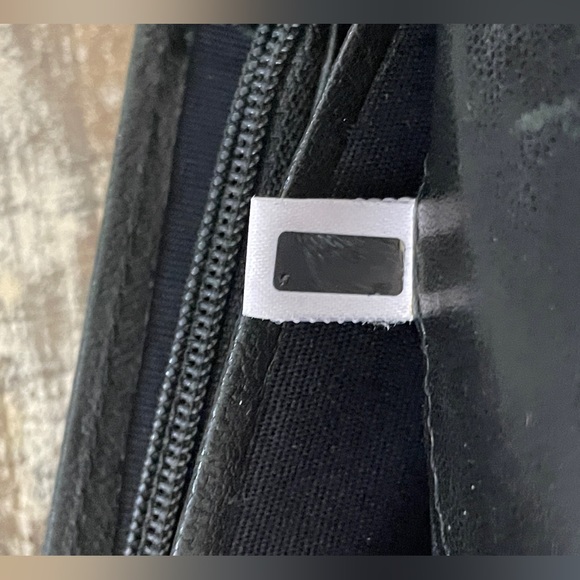 Jimmy Choo Black Wallet with Silver Stars - Picture 3 of 15